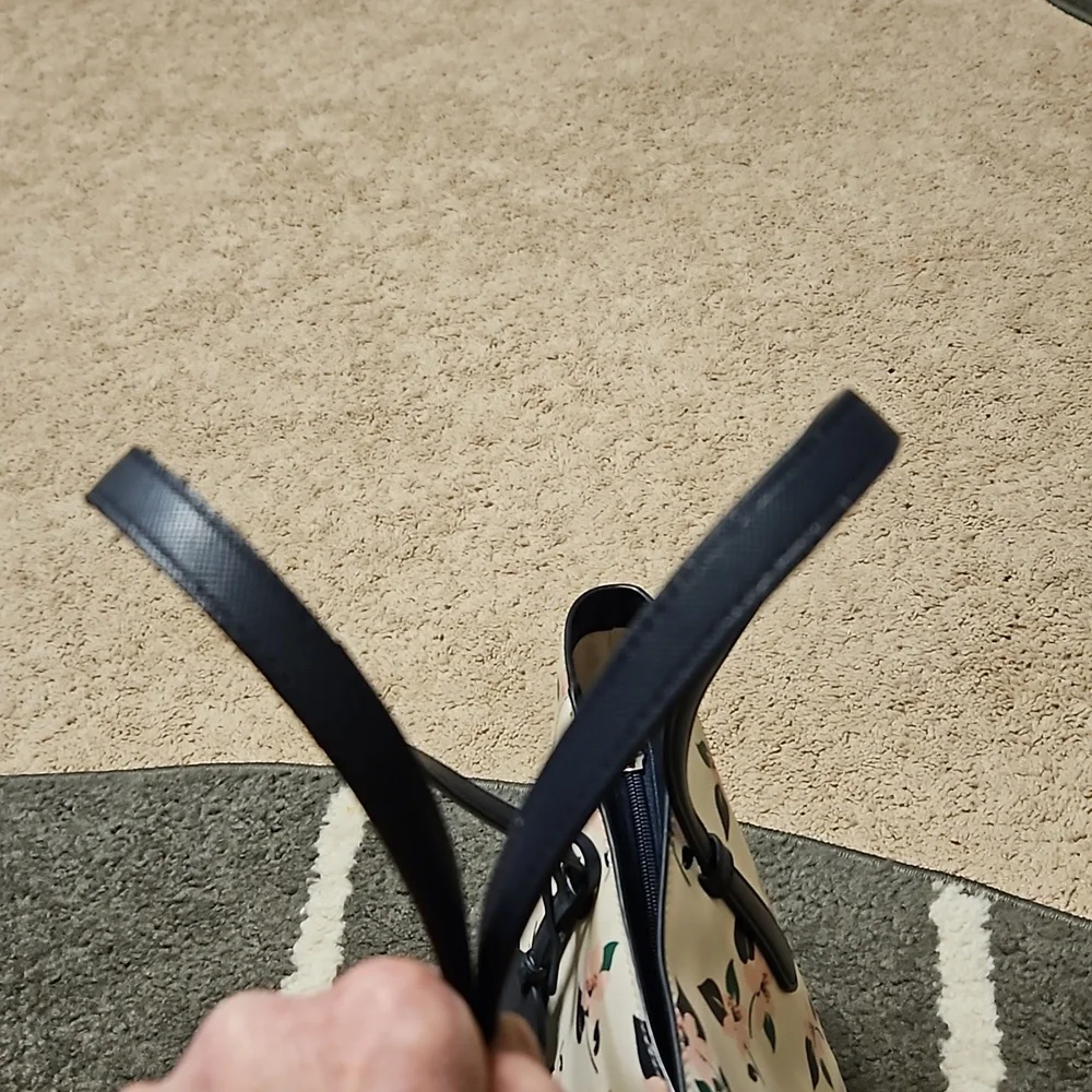 Kate Spade Floral Tote Bag - Cream and Black - Picture 11 of 16